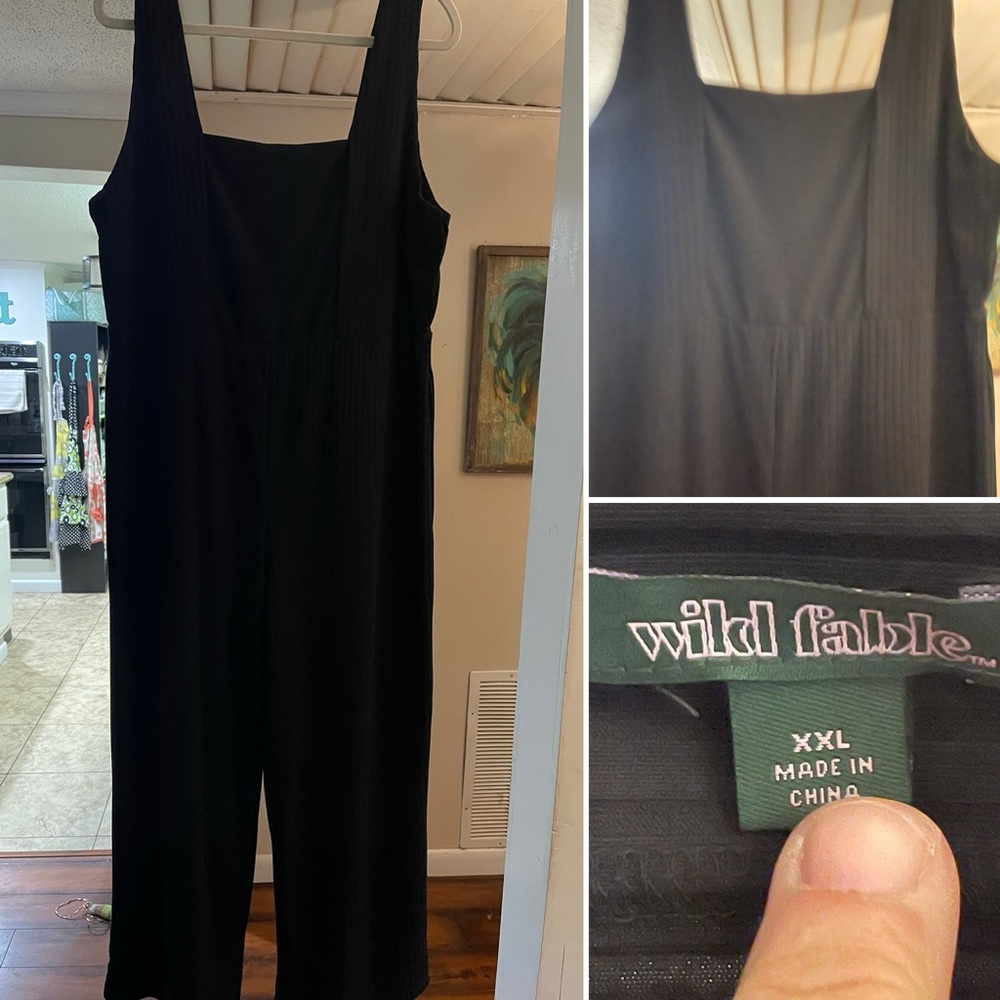 Wild Fable Black Jumpsuit